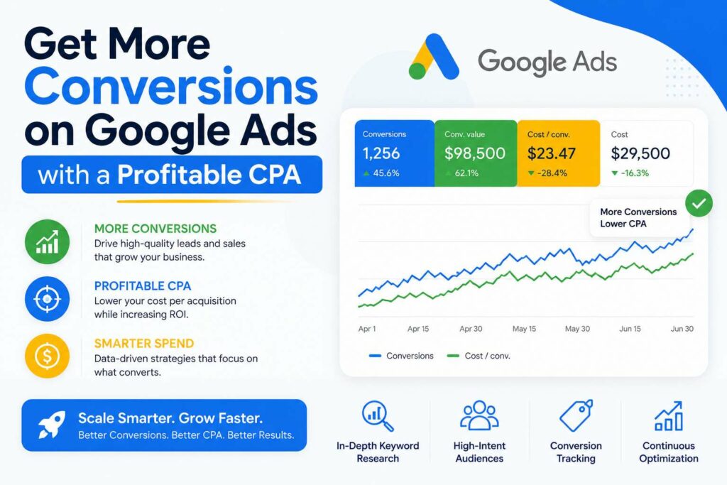 Get More Conversions on Google Ads with a Profitable CPA